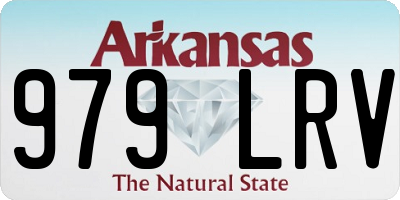 AR license plate 979LRV