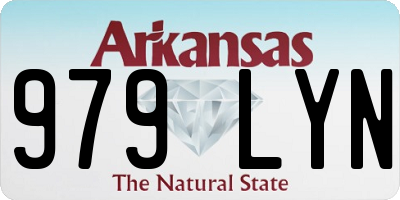 AR license plate 979LYN