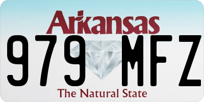 AR license plate 979MFZ