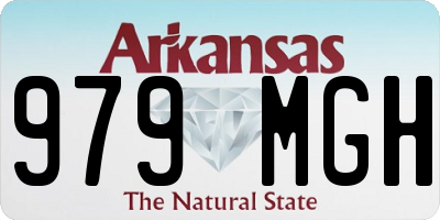 AR license plate 979MGH