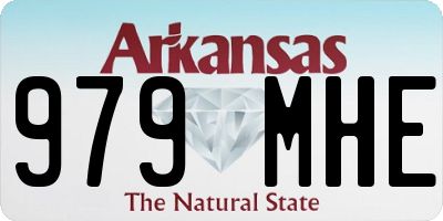 AR license plate 979MHE