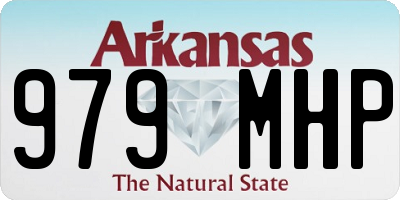 AR license plate 979MHP
