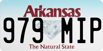 AR license plate 979MIP