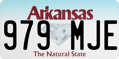 AR license plate 979MJE