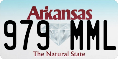 AR license plate 979MML