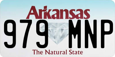 AR license plate 979MNP