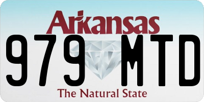 AR license plate 979MTD
