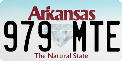 AR license plate 979MTE