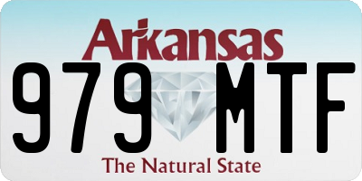 AR license plate 979MTF