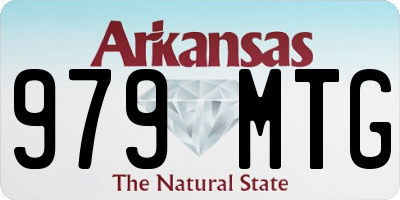 AR license plate 979MTG