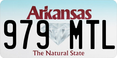 AR license plate 979MTL
