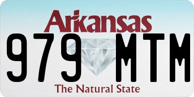 AR license plate 979MTM