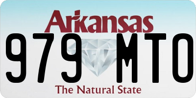 AR license plate 979MTO