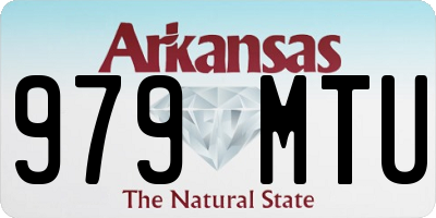 AR license plate 979MTU