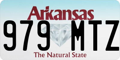 AR license plate 979MTZ