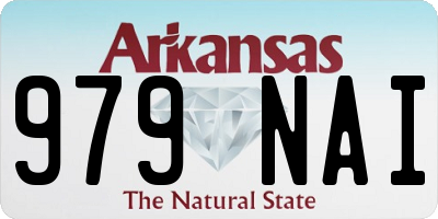AR license plate 979NAI