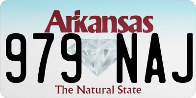 AR license plate 979NAJ