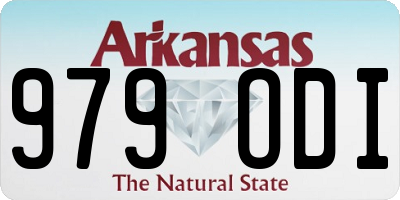 AR license plate 979ODI