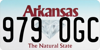 AR license plate 979OGC
