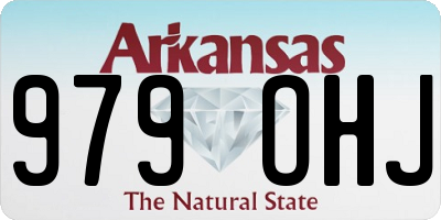 AR license plate 979OHJ