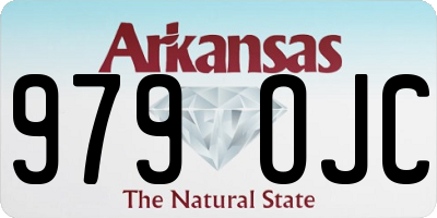AR license plate 979OJC