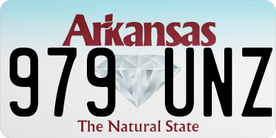 AR license plate 979UNZ