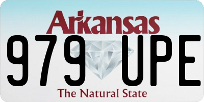 AR license plate 979UPE