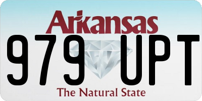 AR license plate 979UPT