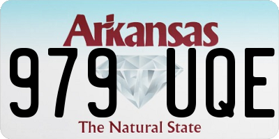 AR license plate 979UQE