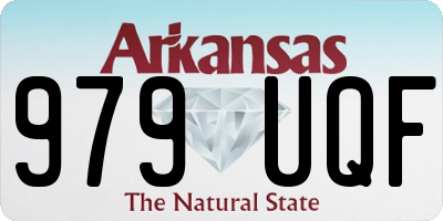 AR license plate 979UQF