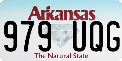AR license plate 979UQG