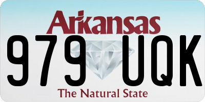 AR license plate 979UQK
