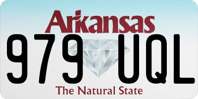 AR license plate 979UQL