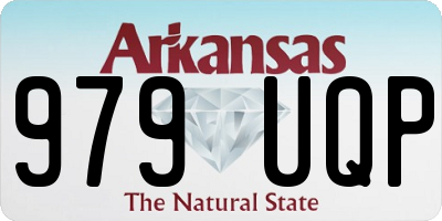 AR license plate 979UQP