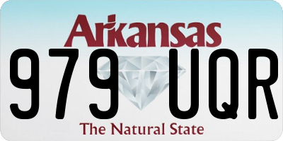 AR license plate 979UQR