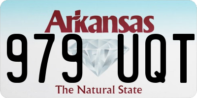 AR license plate 979UQT
