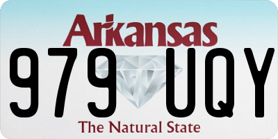 AR license plate 979UQY