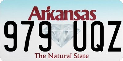 AR license plate 979UQZ