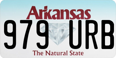 AR license plate 979URB