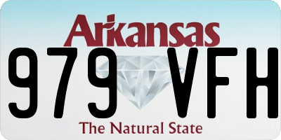 AR license plate 979VFH