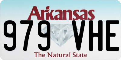 AR license plate 979VHE