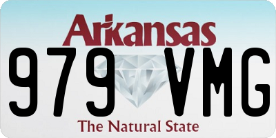 AR license plate 979VMG
