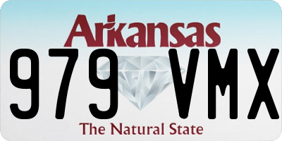 AR license plate 979VMX