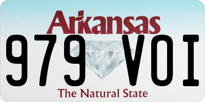 AR license plate 979VOI