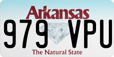 AR license plate 979VPU