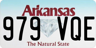 AR license plate 979VQE