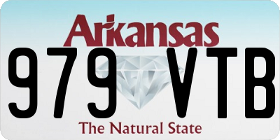 AR license plate 979VTB