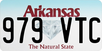 AR license plate 979VTC