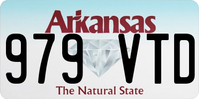 AR license plate 979VTD