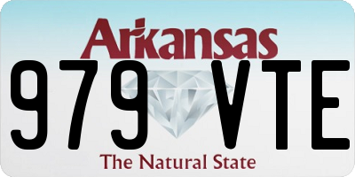 AR license plate 979VTE